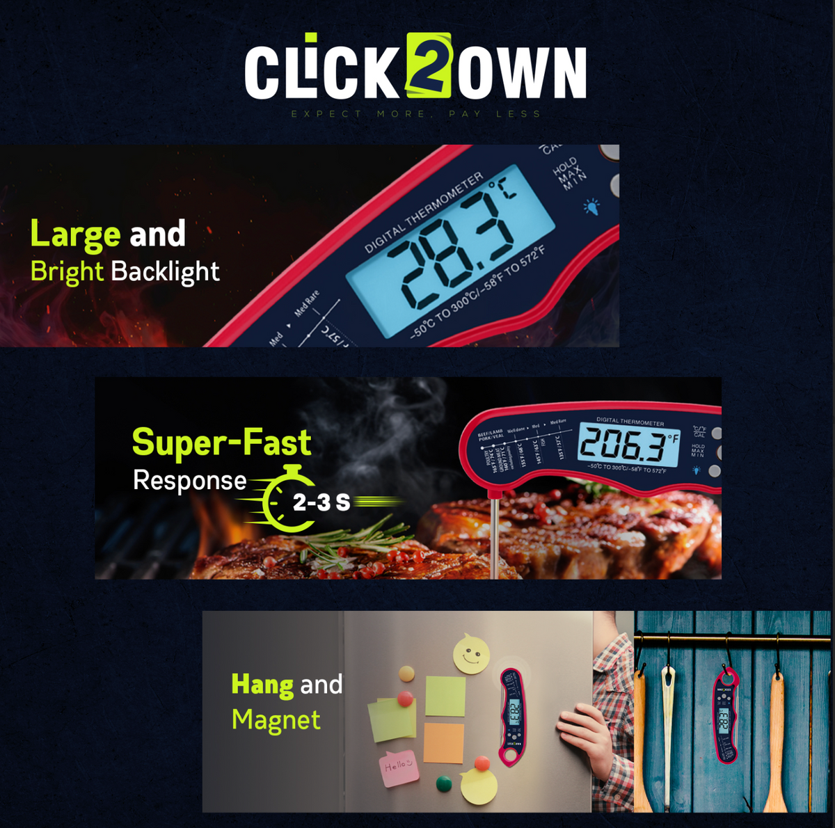 Why a Meat Thermometer Is an Essential Cooking Tool? Clicks 2 Own